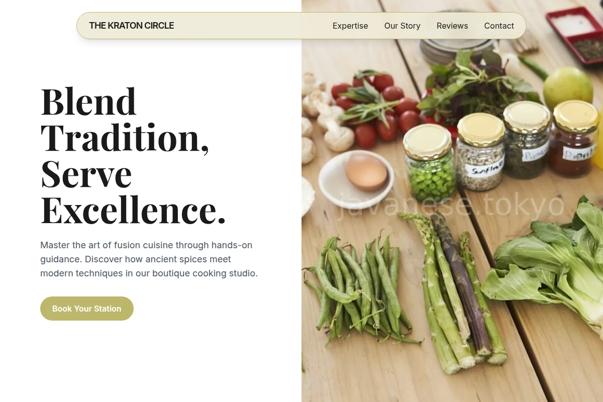 Fusion Cooking Class