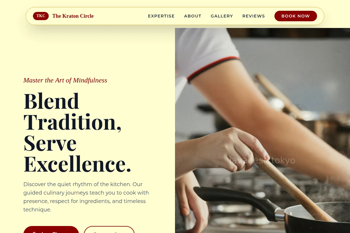 Zen Cooking Class