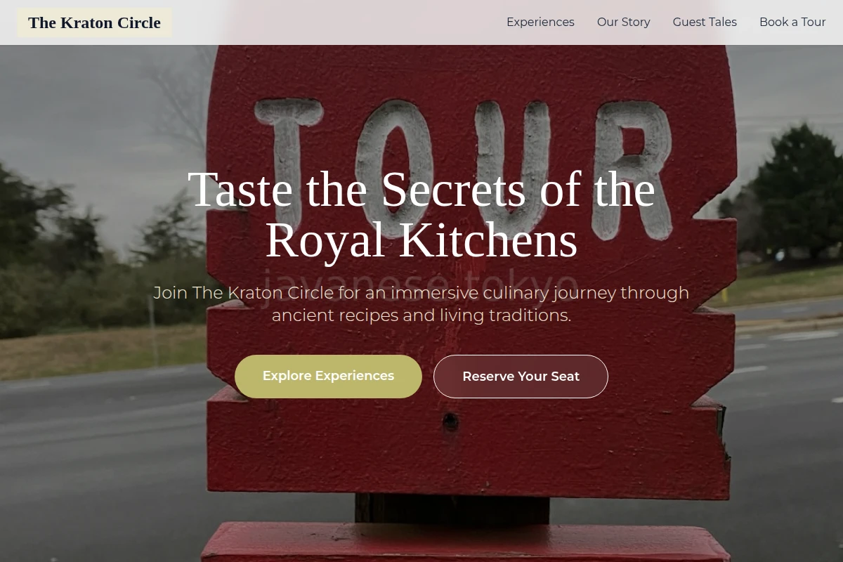 Kitchen Tour Guide